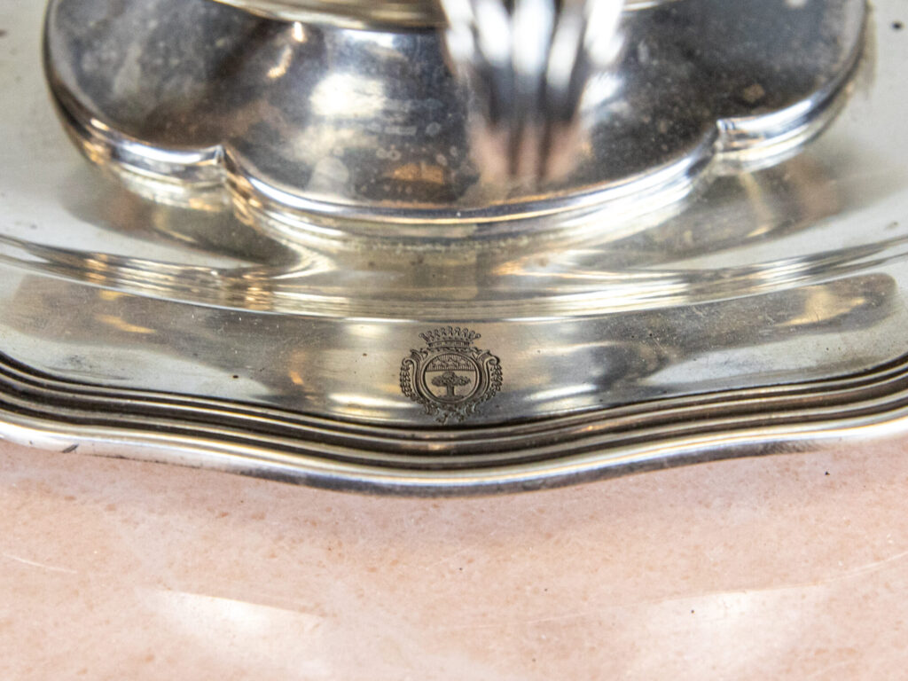 BN4A2196 Антикварна срібна соусниця в стилі Людовика XV