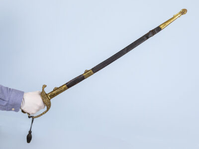 Антикварна шабля французького офіцера морського флоту