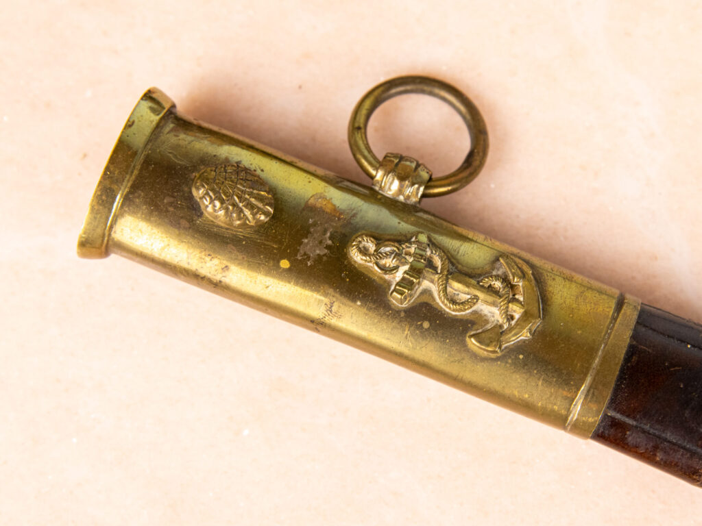 Антикварна шабля французького офіцера морського флоту