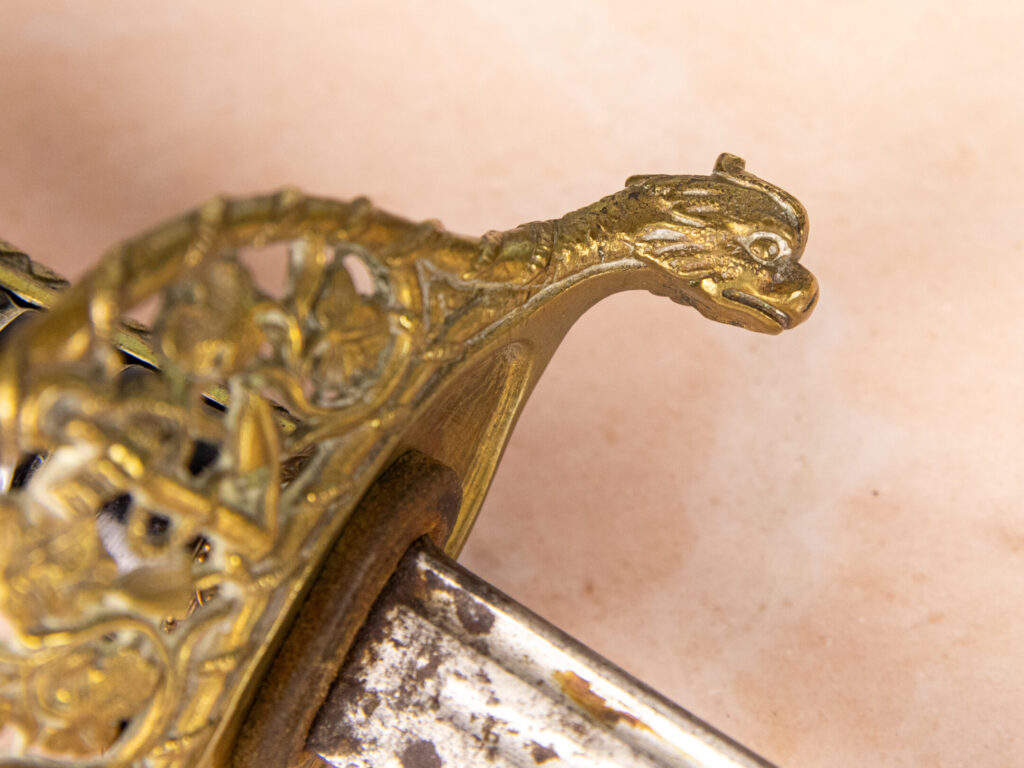 Антикварна шабля французького офіцера морського флоту