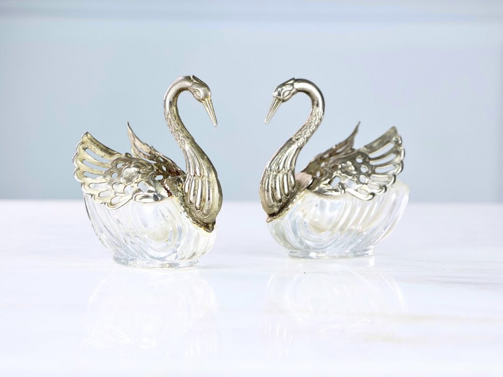 Вінтажний набір для спецій «Птахи»