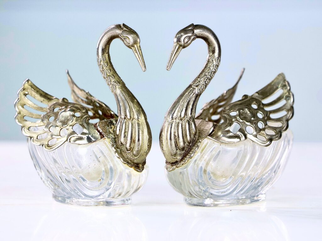 Вінтажний набір для спецій «Птахи»