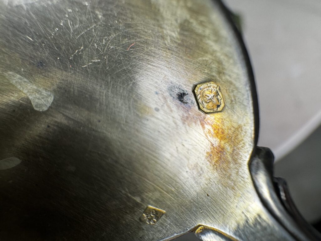 Антикварний набір срібних ложок