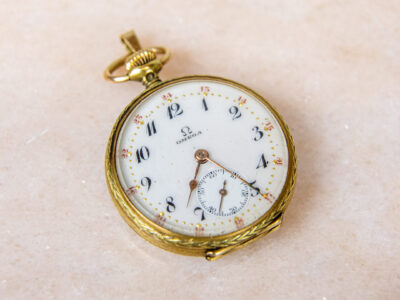 Антикварний кишеньковий годинник Omega
