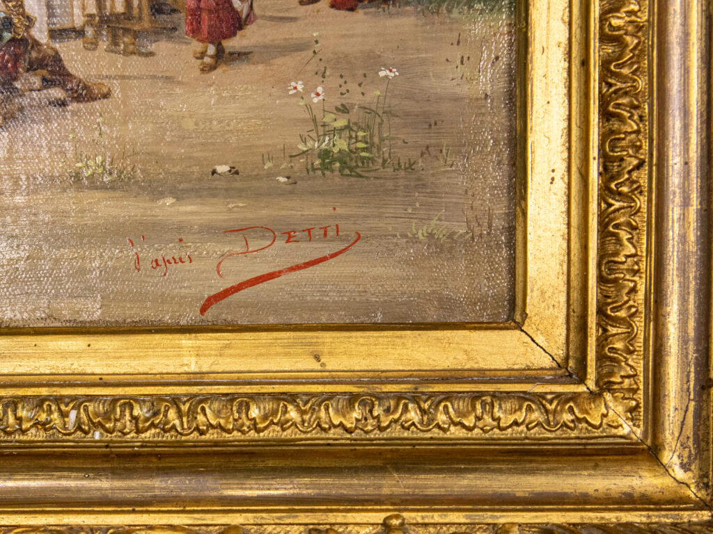 BN4A2695 Пара антикварных картин