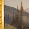 BN4A2811 Антикварний живопис «Гірський пейзаж», Ф. Чипріані (F. Cypriany)