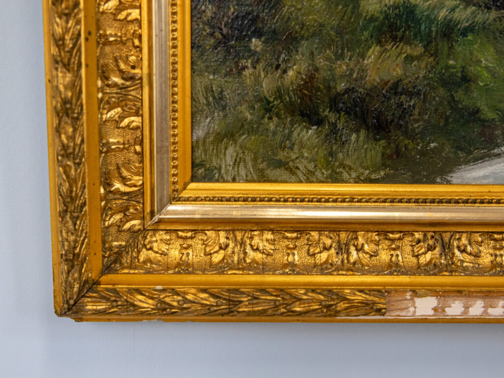 BN4A2828 Антикварний живопис «Гірський пейзаж», Ф. Чипріані (F. Cypriany)