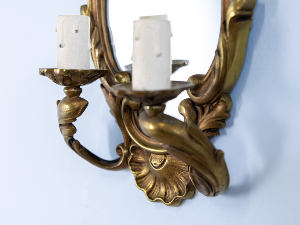 Антикварні бра з дзеркалами