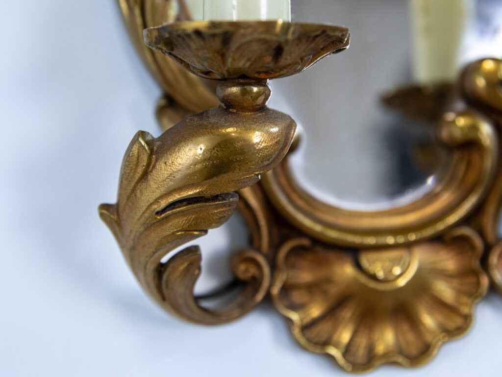 Антикварні бра з дзеркалами