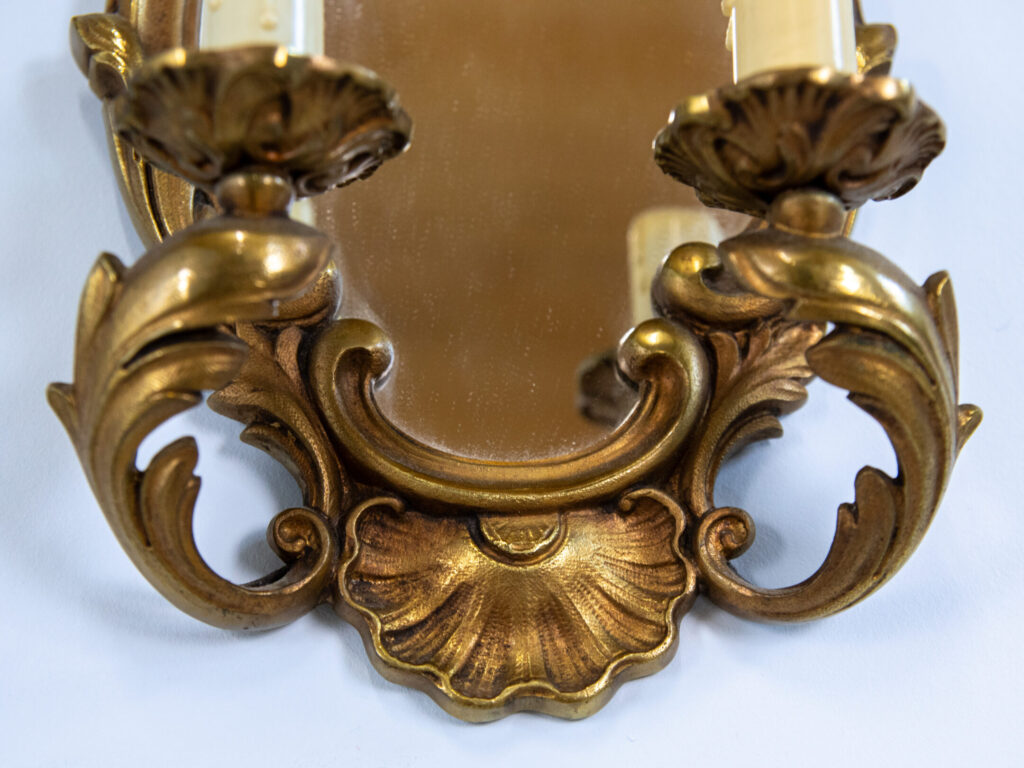 Антикварні бра з дзеркалами