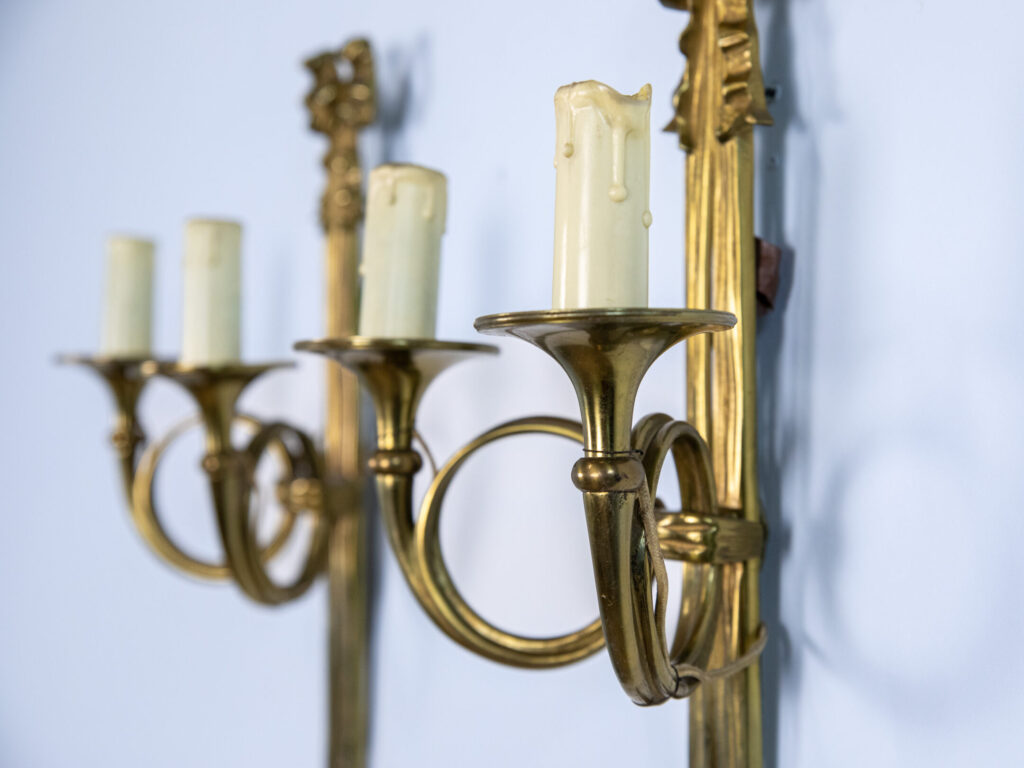 Антикварні настінні бра