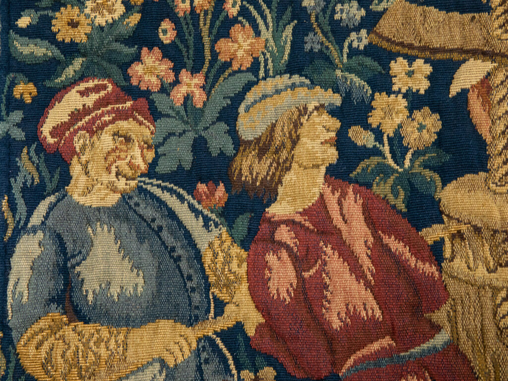 Вінтажний гобелен «Збір винограду»