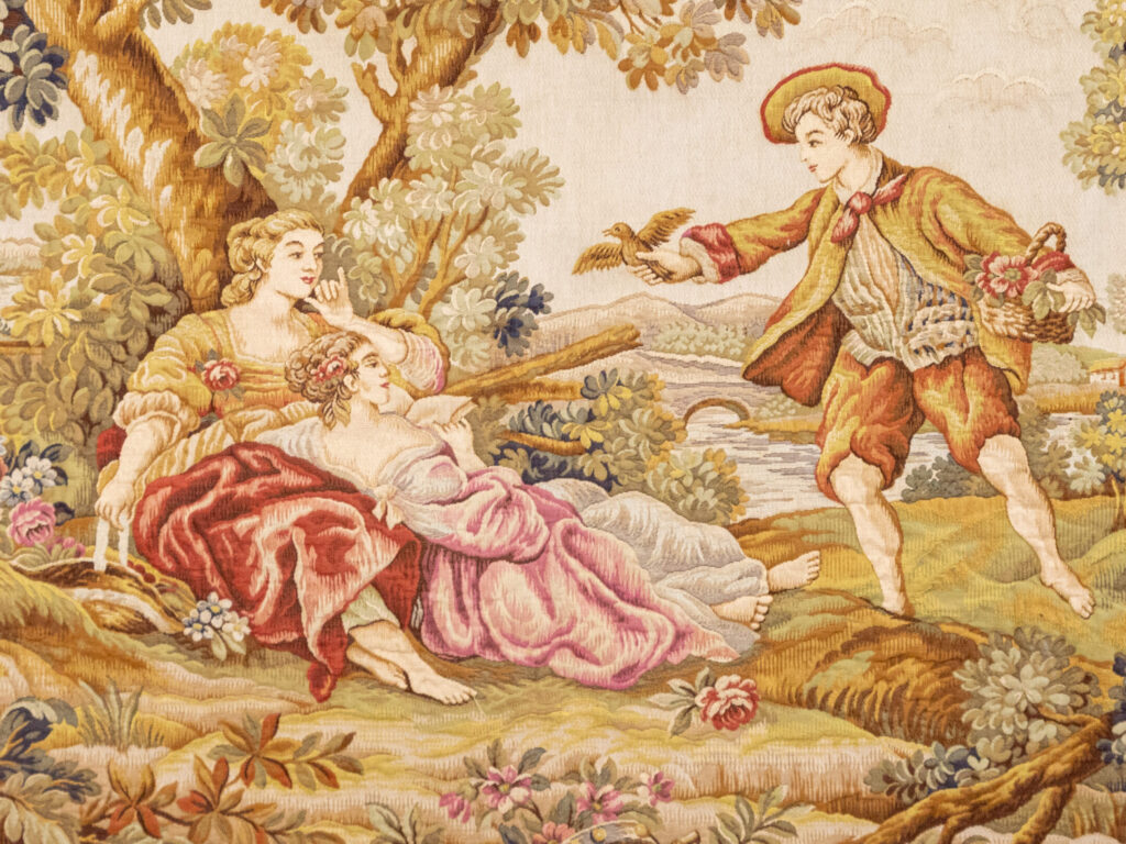 Вінтажний гобелен (за мотивами Ф. Буше)