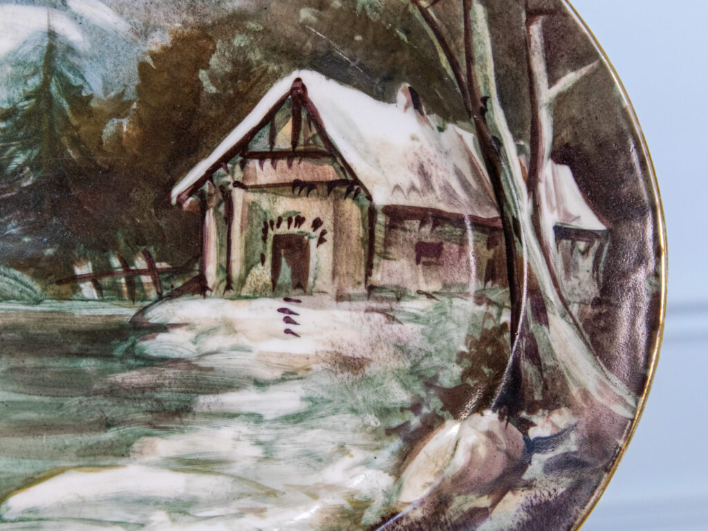 Антикварні декоративні тарілки JPL (Jean Pouyat Limoges)