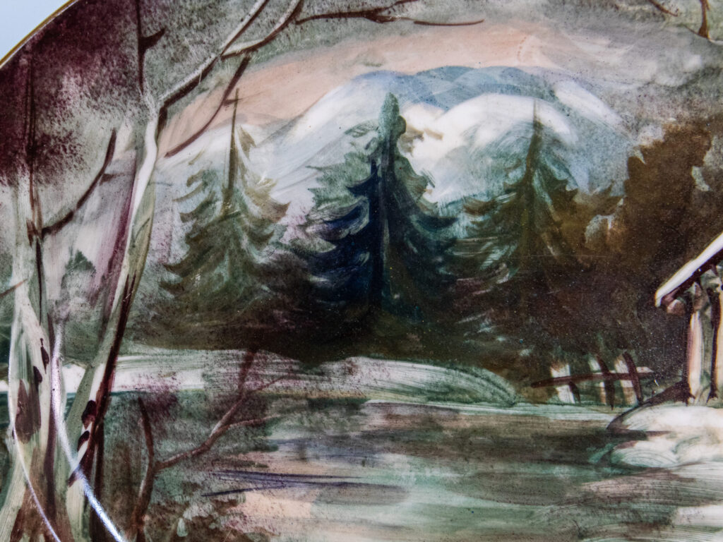 Антикварні декоративні тарілки JPL (Jean Pouyat Limoges)