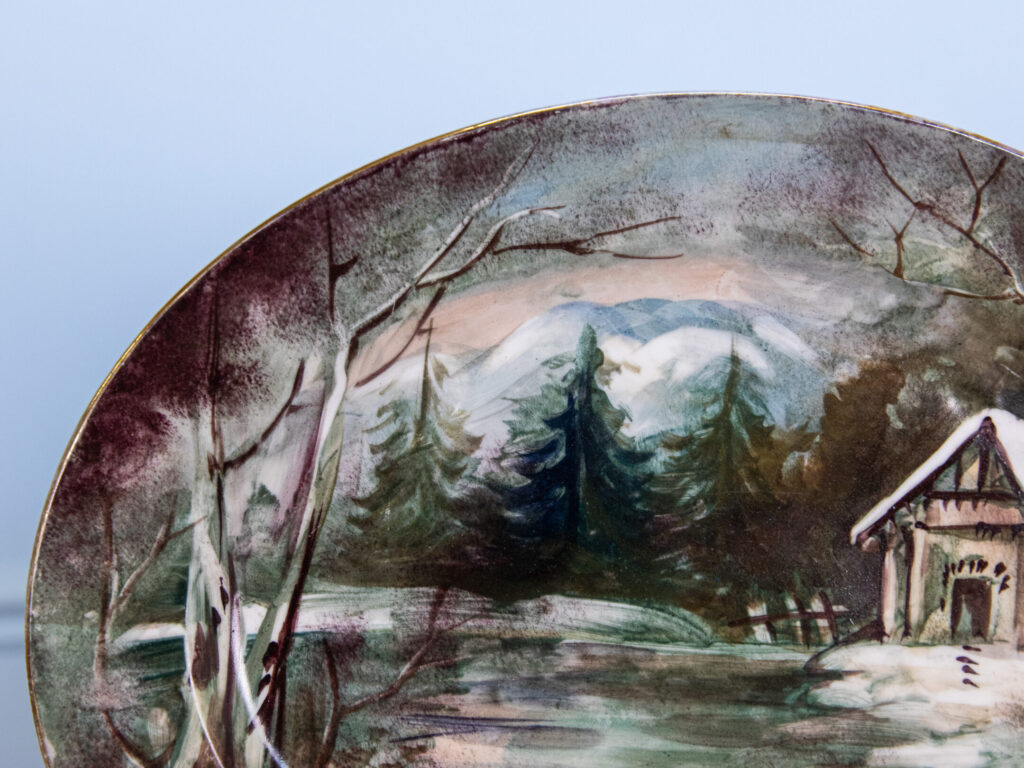 Антикварні декоративні тарілки JPL (Jean Pouyat Limoges)