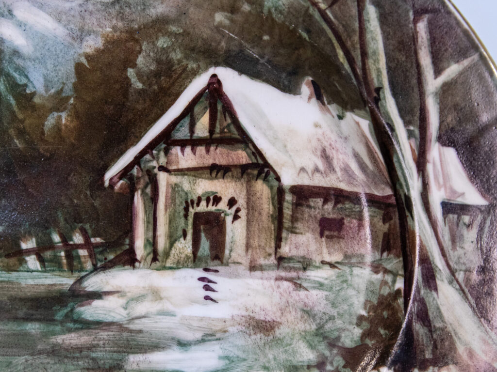 Антикварні декоративні тарілки JPL (Jean Pouyat Limoges)