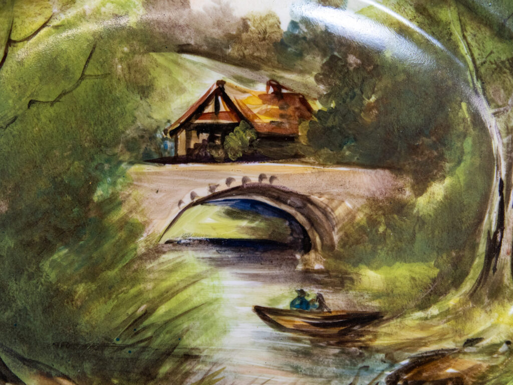 Антикварні декоративні тарілки JPL (Jean Pouyat Limoges)