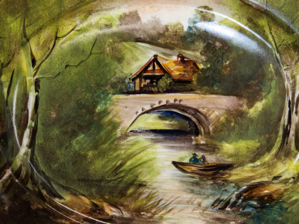 Антикварні декоративні тарілки JPL (Jean Pouyat Limoges)