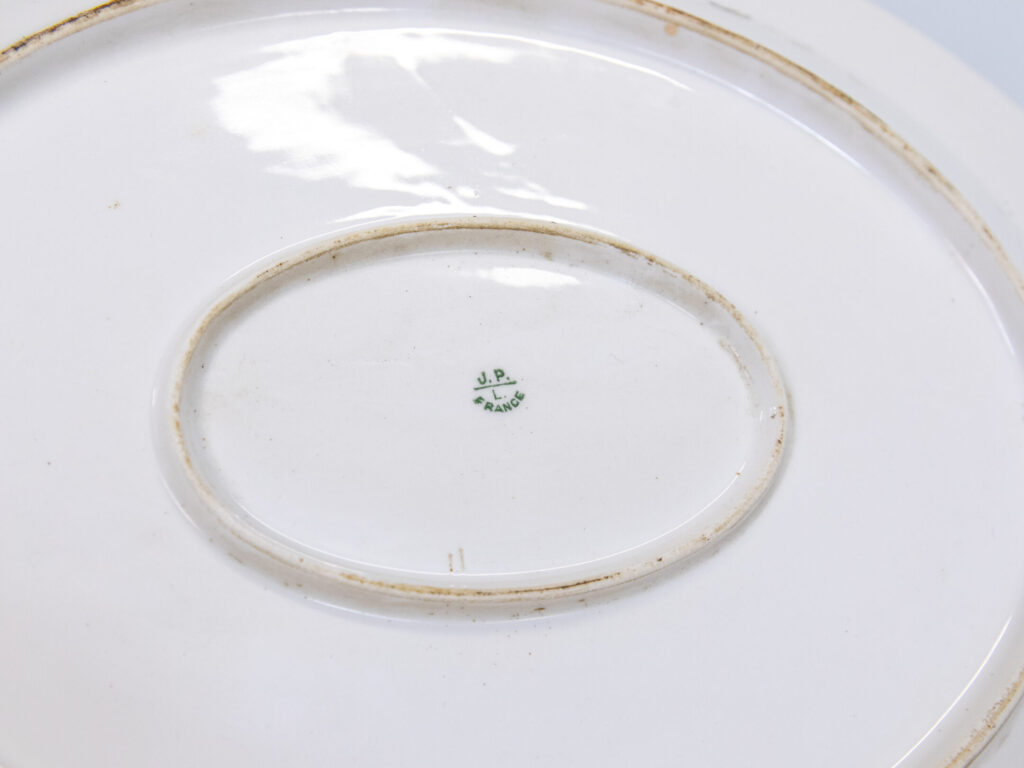 Антикварні декоративні тарілки JPL (Jean Pouyat Limoges)
