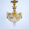 Антикварна люстра в стилі Людовика XVI