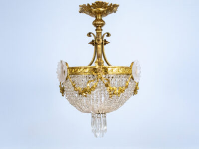 Антикварна люстра в стилі Людовика XVI