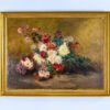 Антикварний живопис «Натюрморт з квітами»