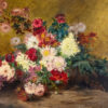 Антикварний живопис «Натюрморт з квітами»