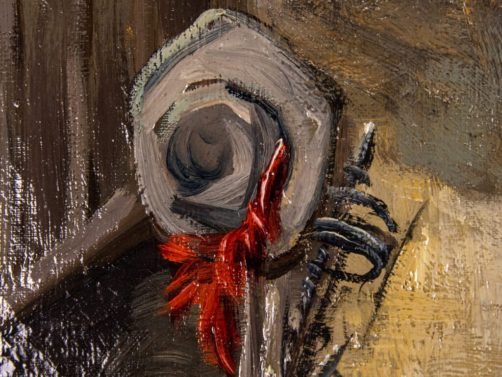 Антикварний живопис «Мушкетери за грою», Л. Г. Бальдеро (Luigi Giorgio Baldero)