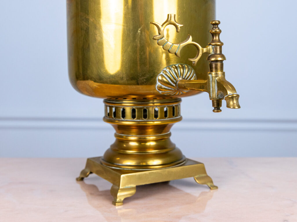 Антикварний вугільний самовар, модель А. Морозова