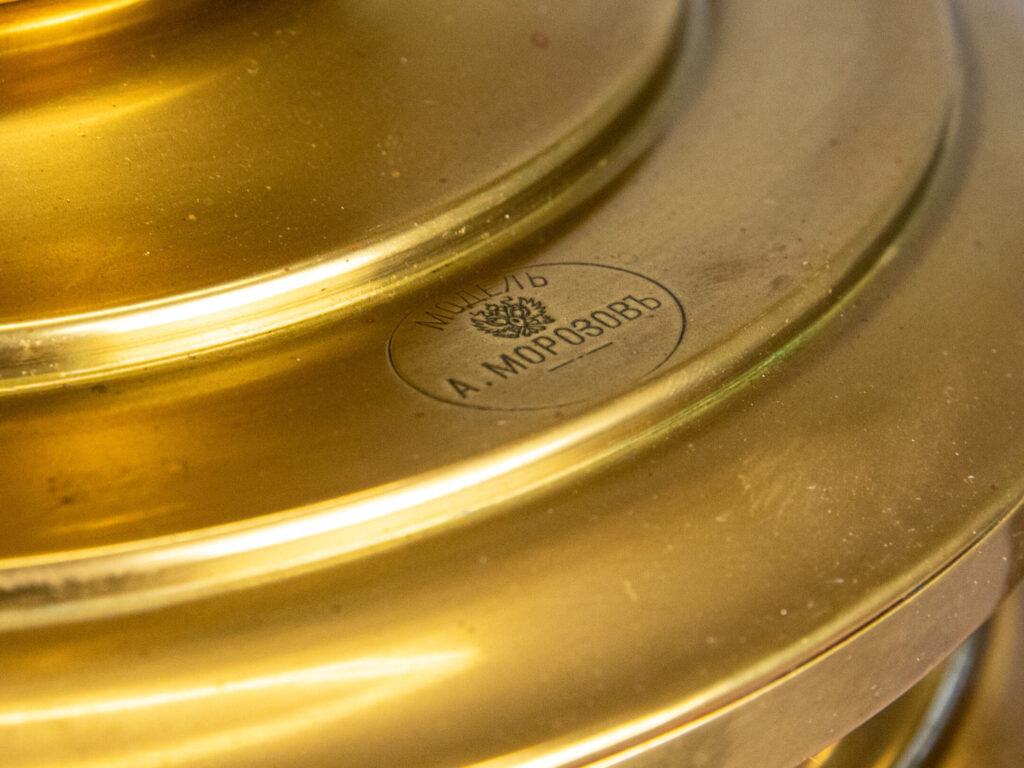 Антикварний вугільний самовар, модель А. Морозова