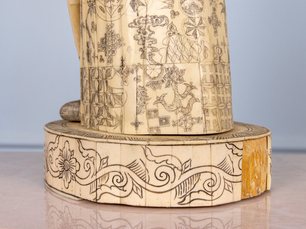 BN4A4364 – копія Антикварна скульптура «Самурай»