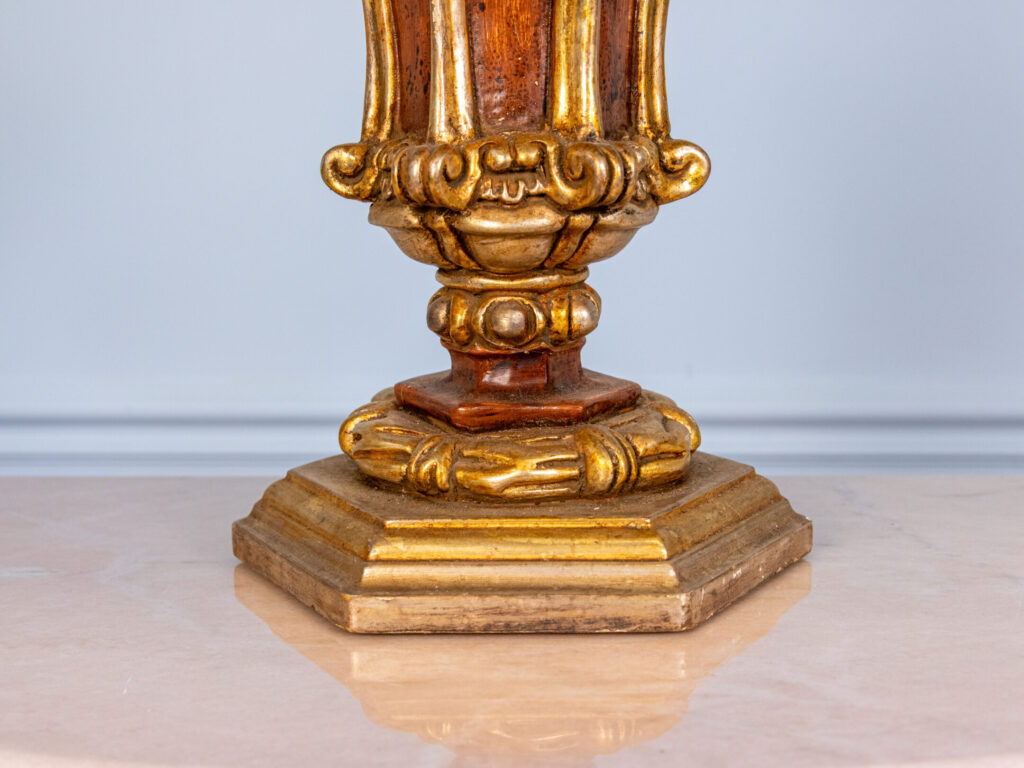 BN4A4374 Антикварна настільна лампа в стилі Бароко