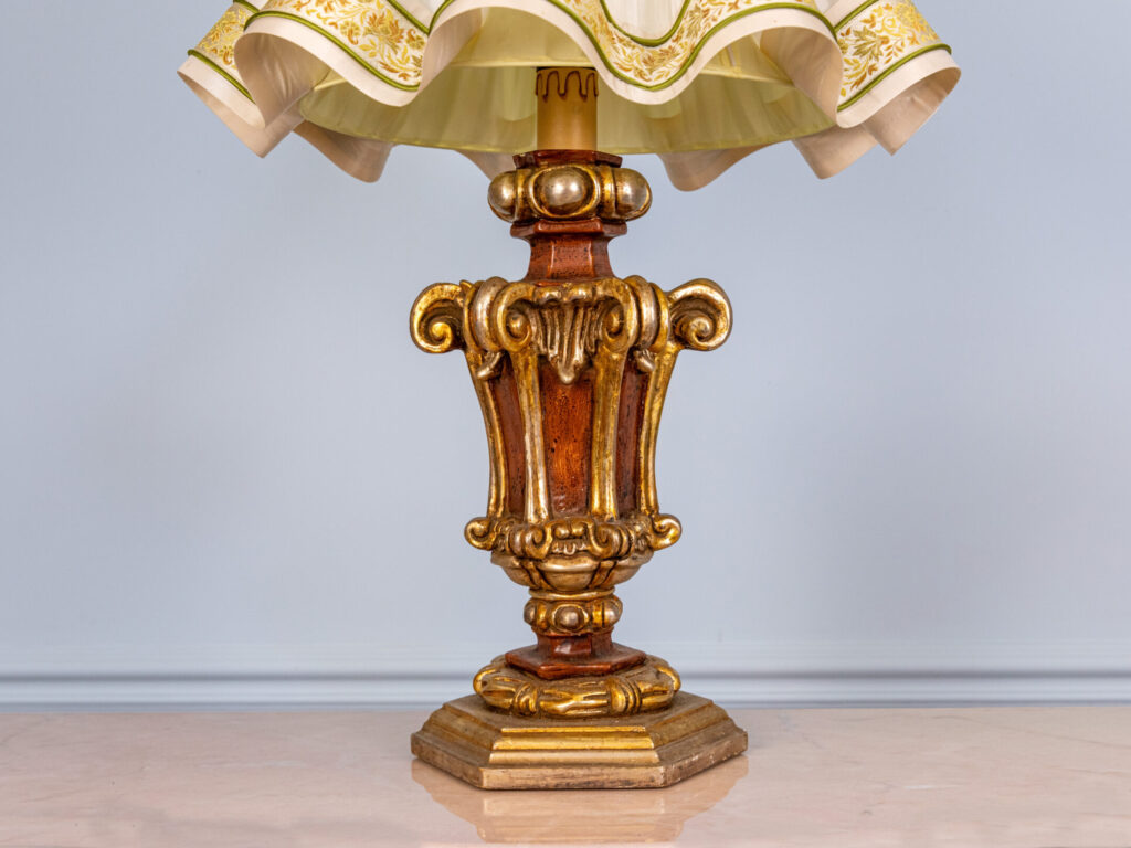 BN4A4383 Антикварна настільна лампа в стилі Бароко