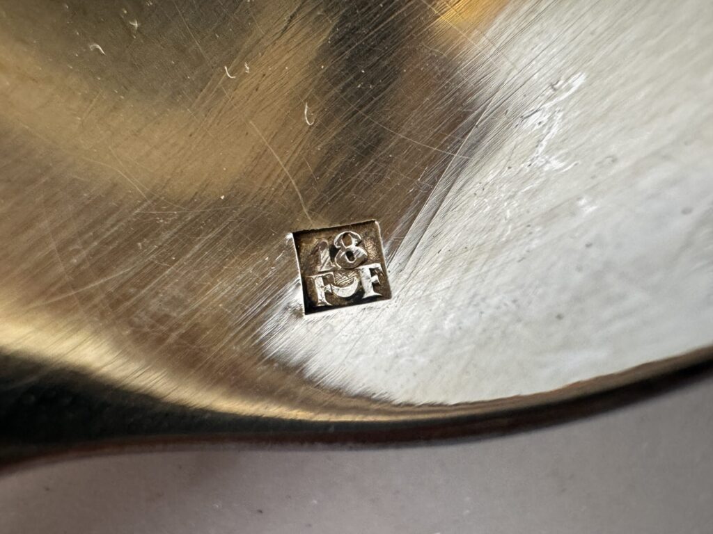 Антикварний набір срібних ложок, Ferruquet