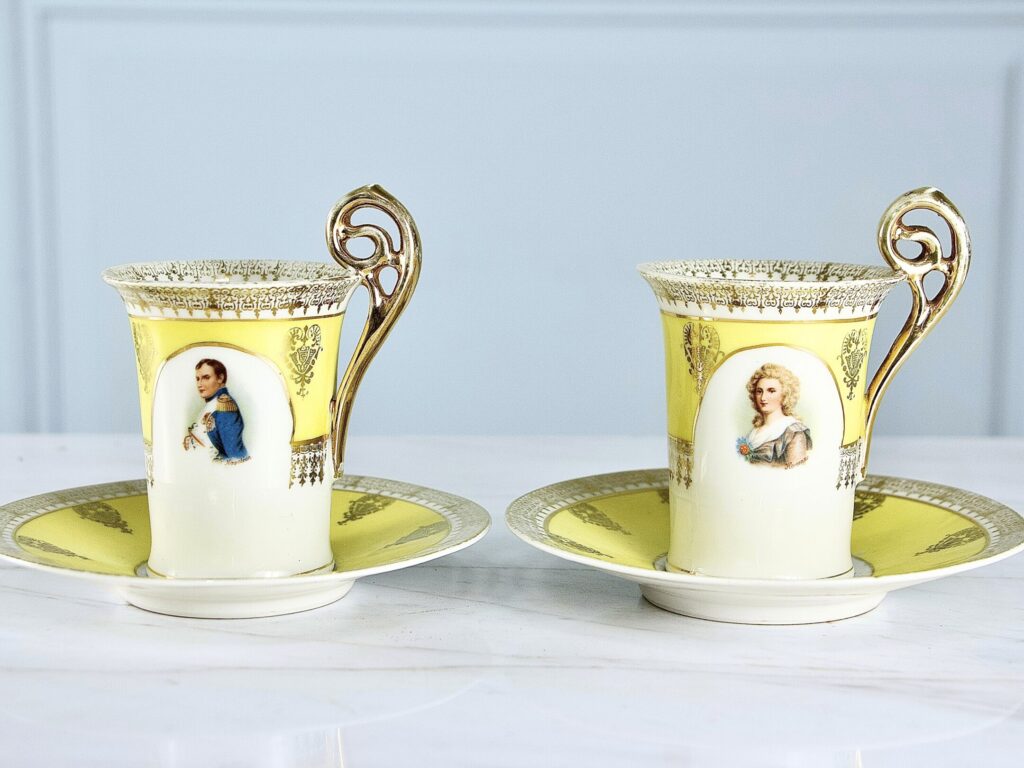 Антикварный кофейный набор