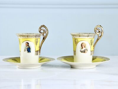 Антикварный кофейный набор