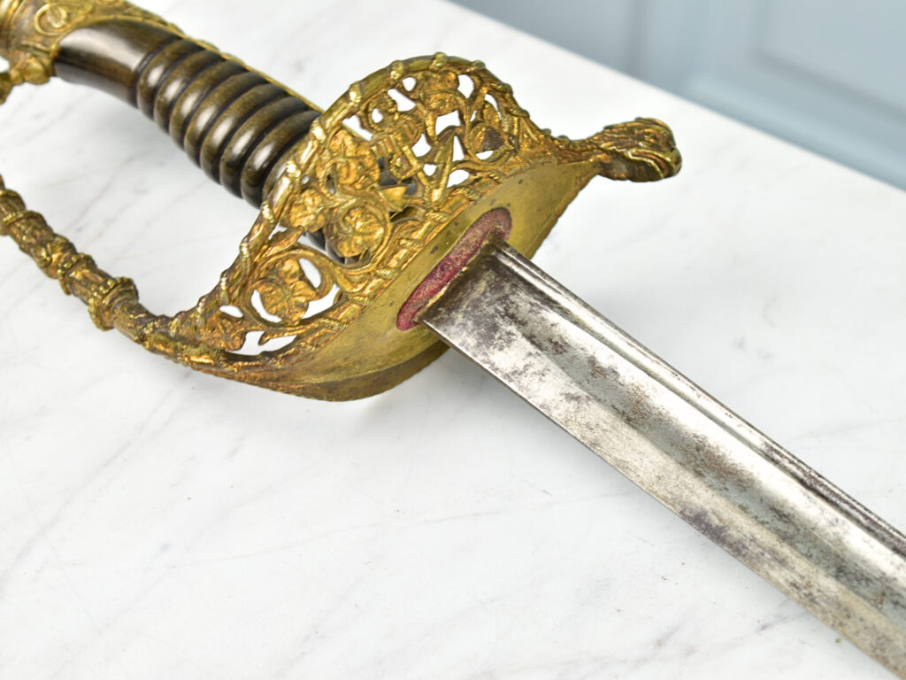 Антикварна шабля французького офіцера морського флоту