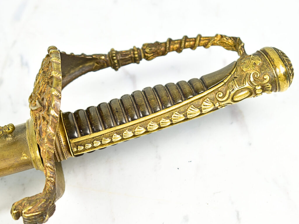 Антикварна шабля французького офіцера морського флоту