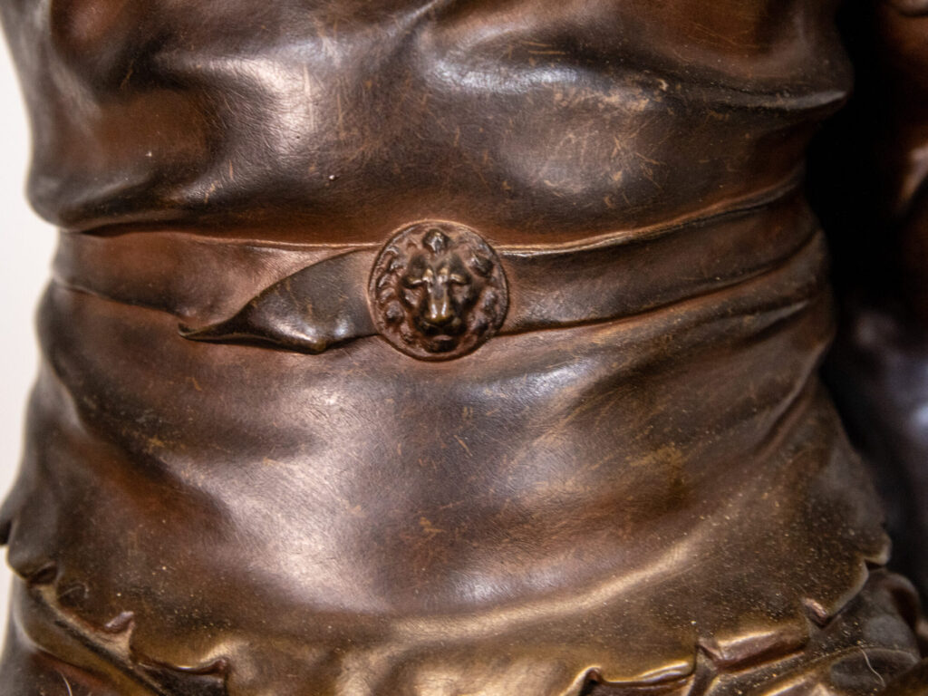 BN4A4716 Бронзова скульптура «Воїнська доблесть», P. Dubois