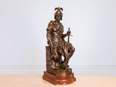 BN4A4721 Бронзова скульптура «Воїнська доблесть», P. Dubois