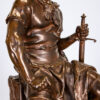 BN4A4726 Бронзова скульптура «Воїнська доблесть», P. Dubois