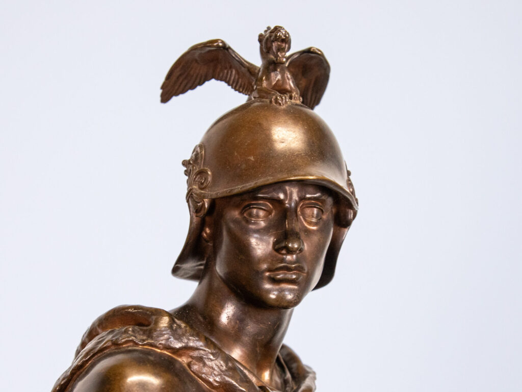 BN4A4728 Бронзова скульптура «Воїнська доблесть», P. Dubois