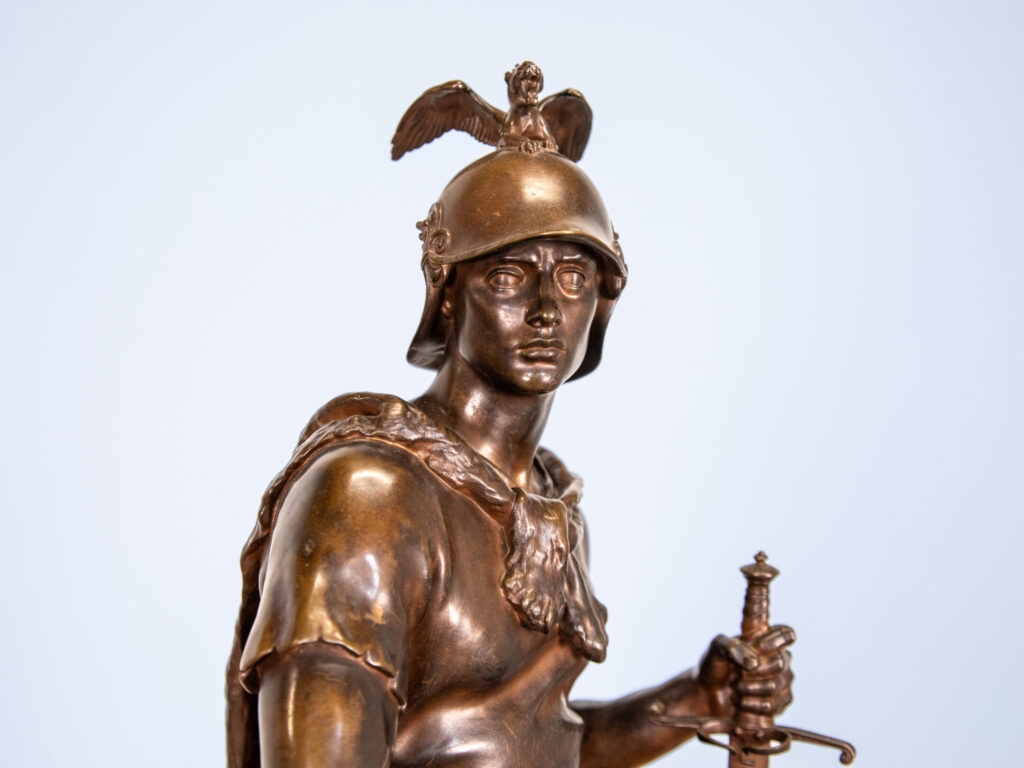 BN4A4729 Бронзова скульптура «Воїнська доблесть», P. Dubois