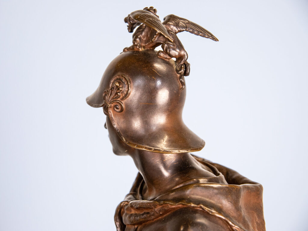 BN4A4758 Бронзова скульптура «Воїнська доблесть», P. Dubois