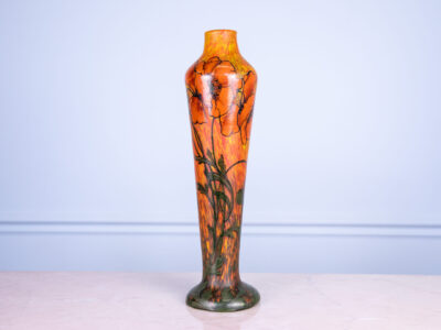 Антикварна ваза з маками, Ф.Легра (F.Legras)