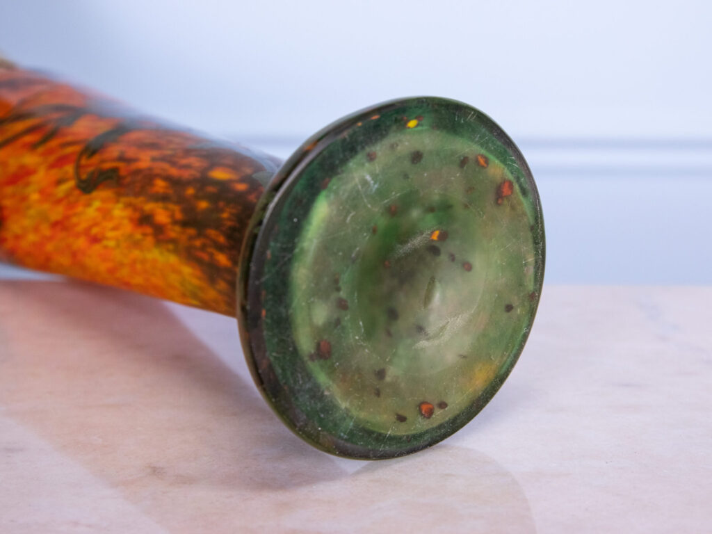 Антикварна ваза з маками, Ф.Легра (F.Legras)