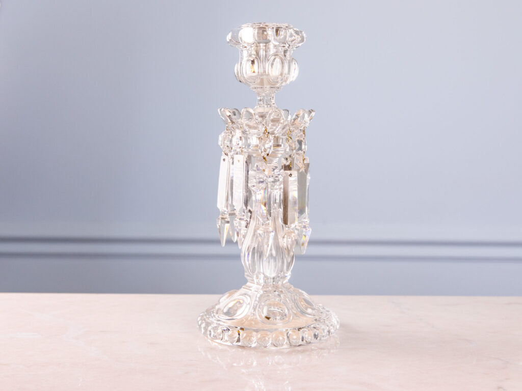 BN4A5843 Вінтажний кришталевий підсвічник Baccarat