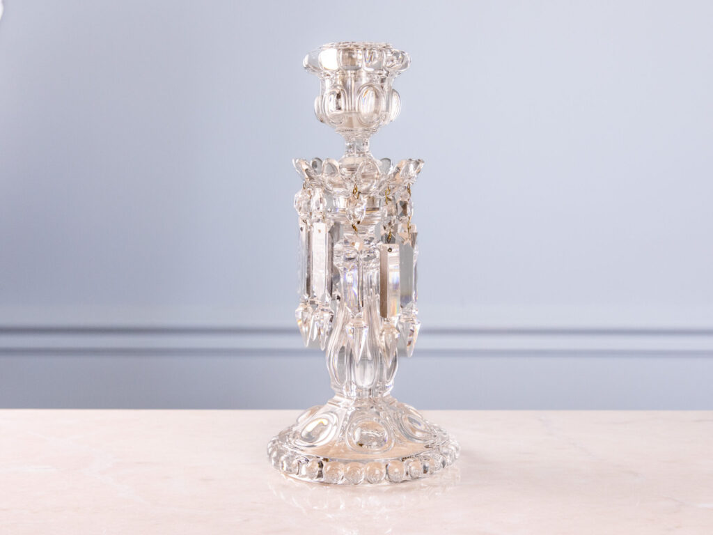 BN4A5845 Вінтажний кришталевий підсвічник Baccarat