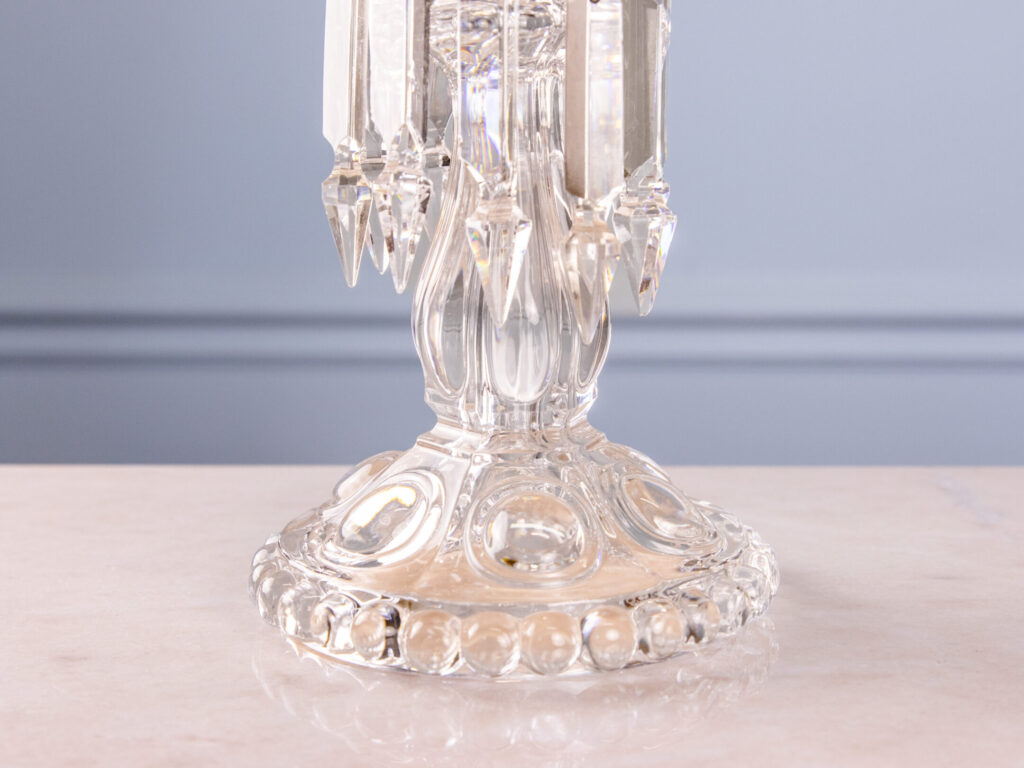 BN4A5846 Вінтажний кришталевий підсвічник Baccarat